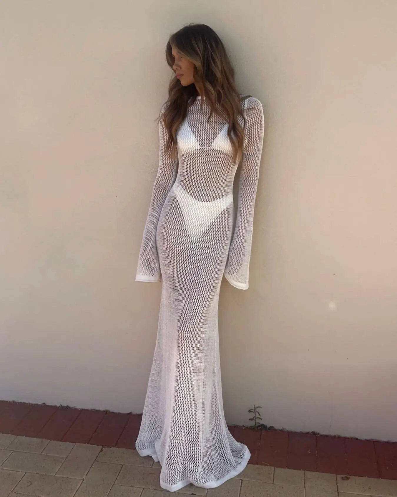 NAYELI MAXI DRESS White