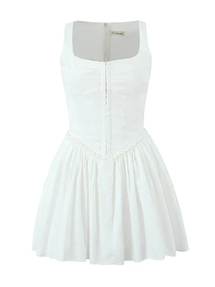 JIANNA MINI DRESS White