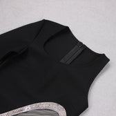 Fifth Avenue One Shoulder Diamond Mini Dress 7