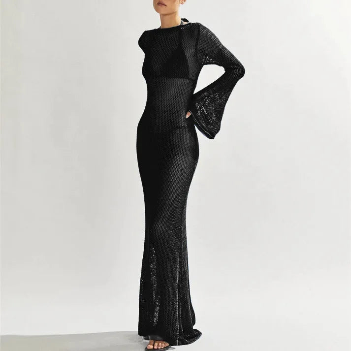 NAYELI MAXI DRESS Black