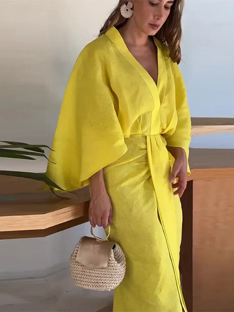 Gioconda Relaxed and Timeless Summer Dress for Women Streetwear Style