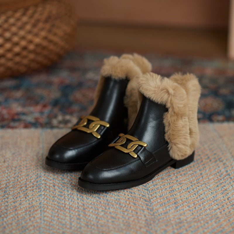 A Poisonous Touch Ankle Boots