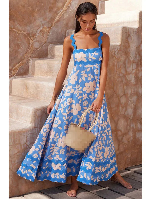 Solana | Refined Floral Maxi Dress