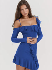 Ruched Mini Dress