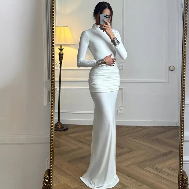 DESIREE BACKLESS MAXI DRESS