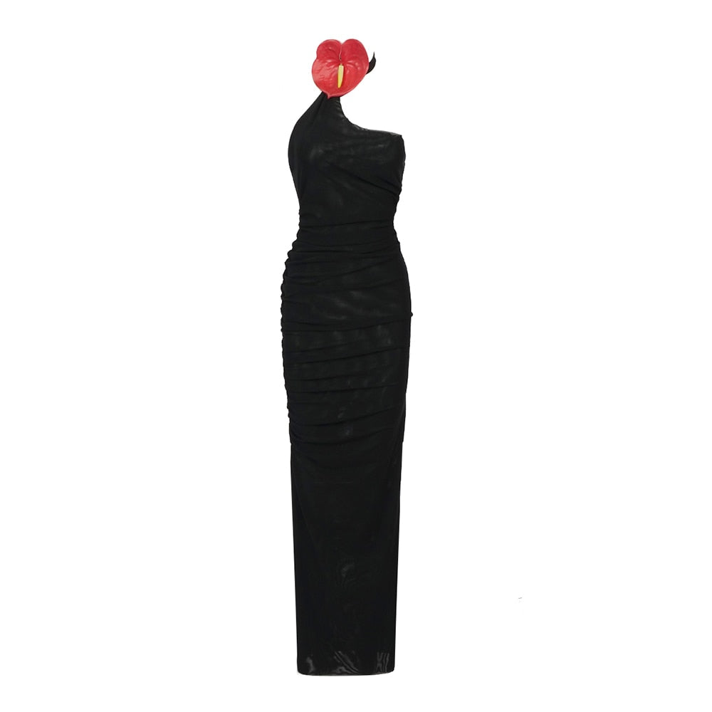 SINATRA MAXI DRESS Black