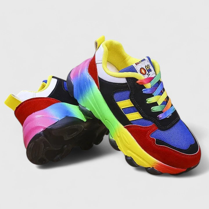 Lace Up Chunky Platform Dad Sneakers