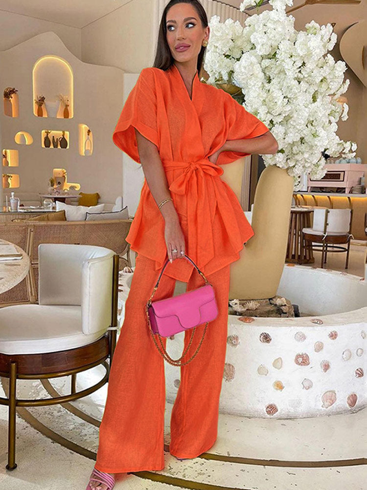 Before We Met Pants Set