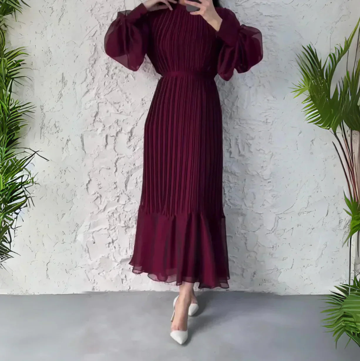 Amira Aesthetic Dress Chic Silhouette Collection