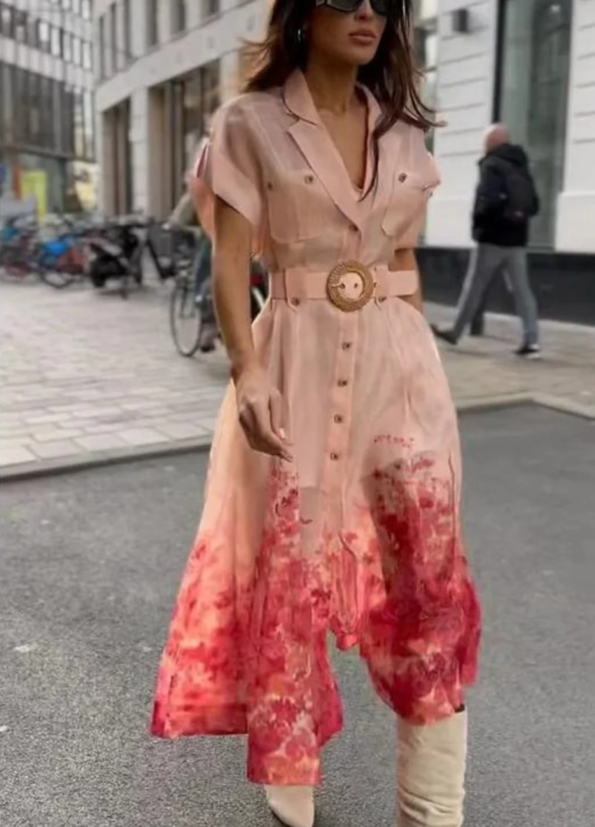 Evangelina Effortless and Chic Summer Dress for Women Streetwear Style