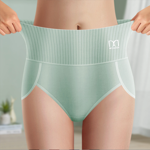 High Waist Ribbed Seamless Shaping Briefs