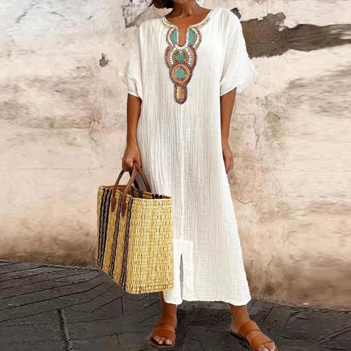 Nora Casual and Relaxed Summer Dress for Women Office and Evening