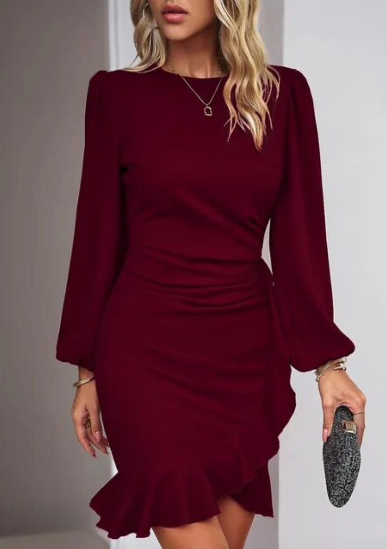 Amalia Elevated Dress Statement Occasion Edit