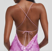 Sequin Cross Back Cowl Mermaid Maxi Dress 6