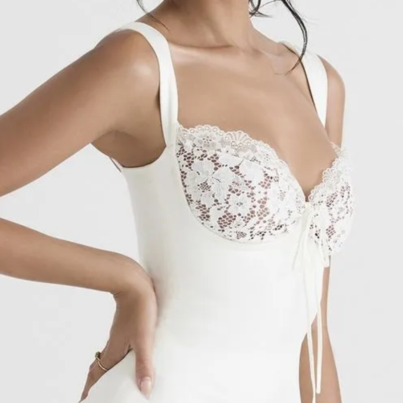 Sweetheart Spaghetti Strap Bodycon Mini Dress 14