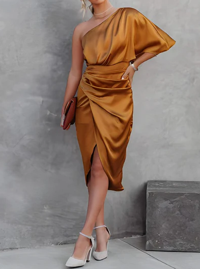Marcia Trendy and Elegant Summer Dress for Women Modern Chic Style