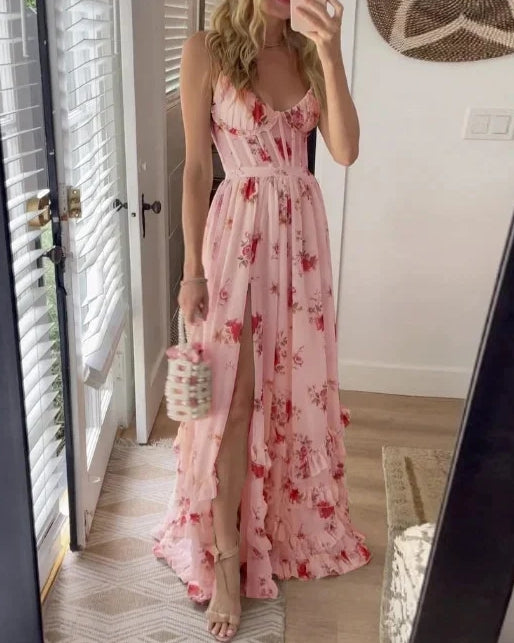 Georgina Premium Gorgeous Floral Dress Everyday Luxe Edit