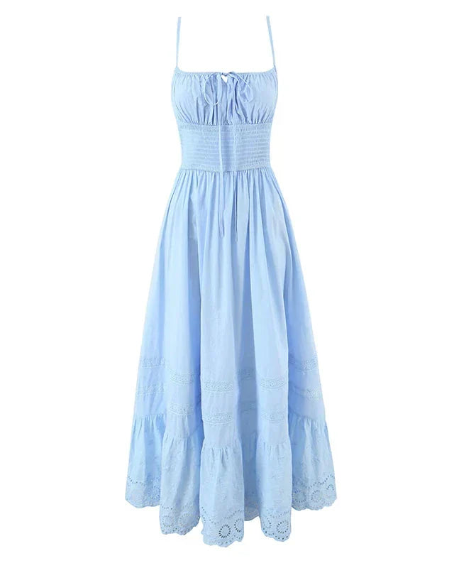 TOSCANA MIDI DRESS Blue