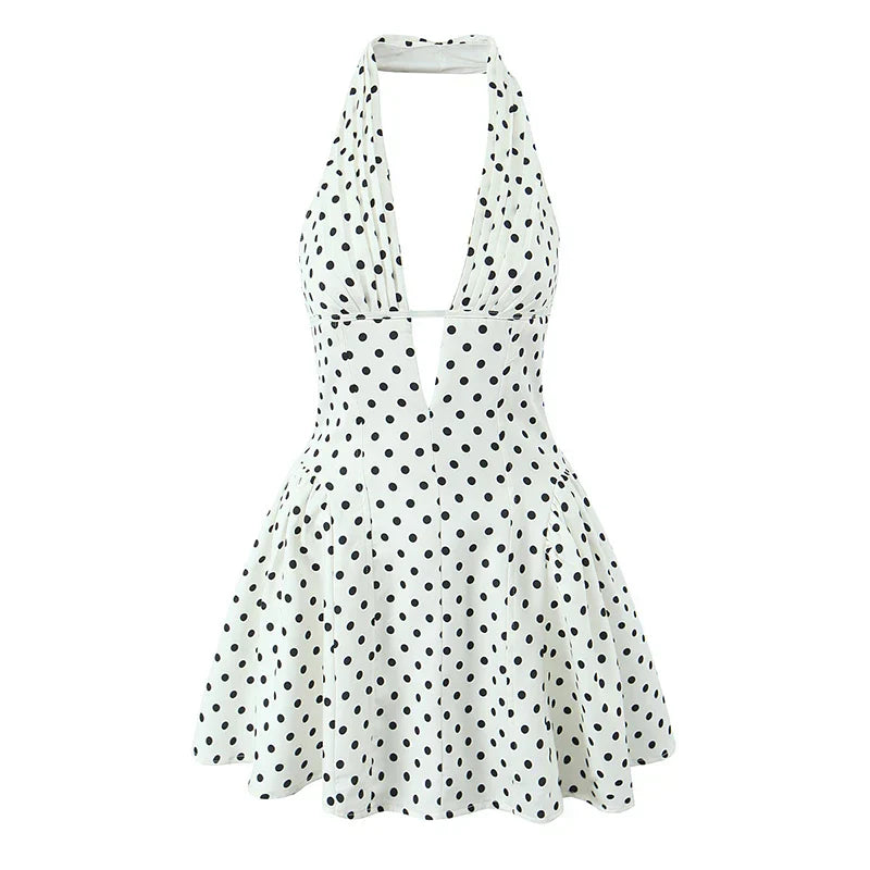HARRIET POLKA DOT MINI DRESS