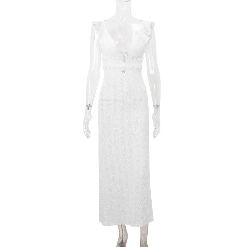 A Blurry Morning Maxi Dress