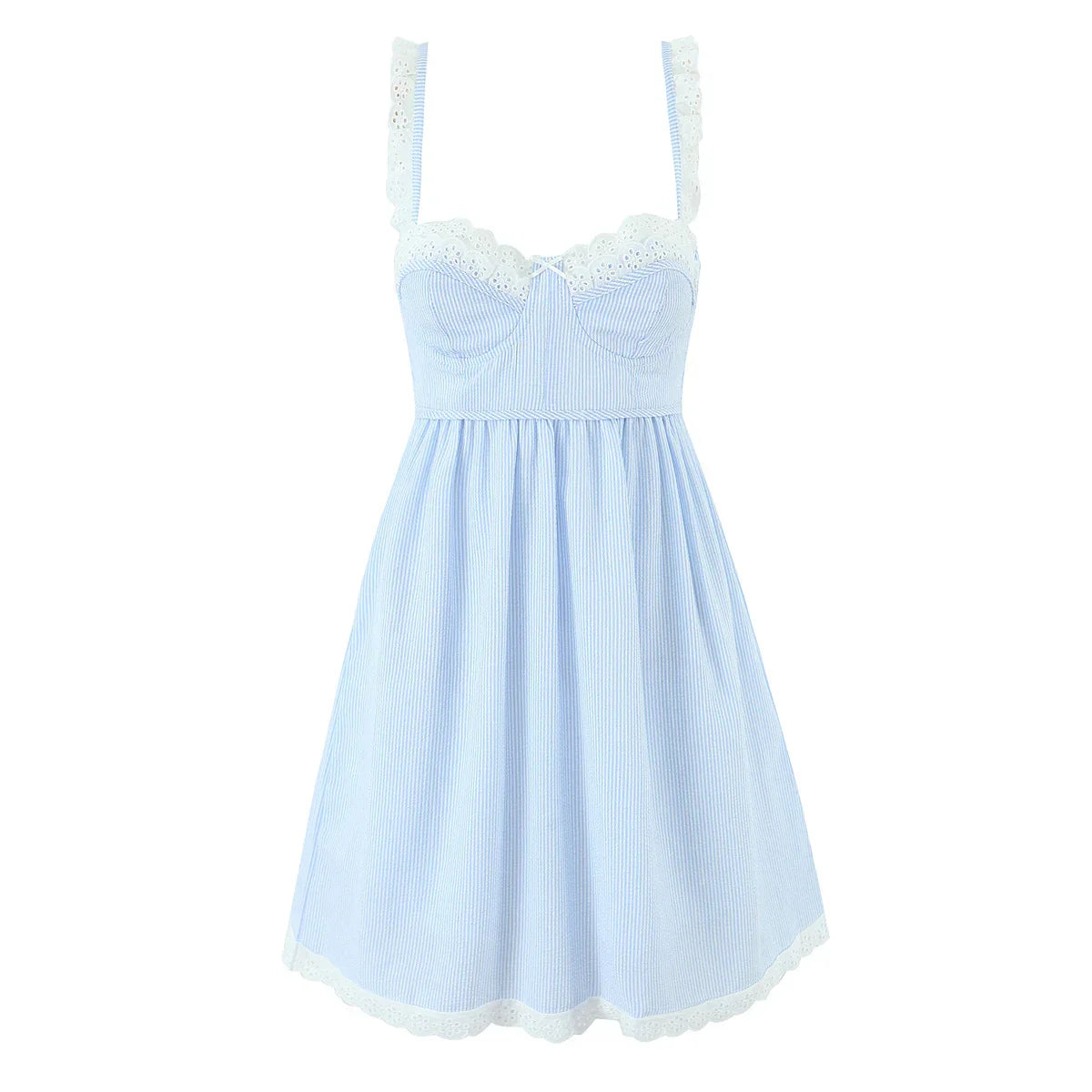 ATHENA MINI DRESS Blue