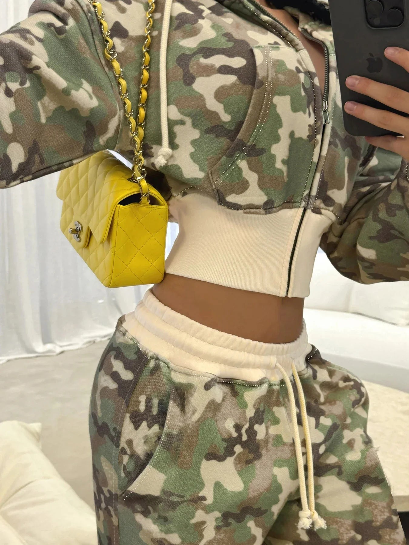 Camouflage Casual Winter Hoodie