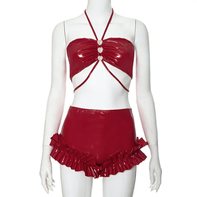 Going Down Swinging Shorts Set