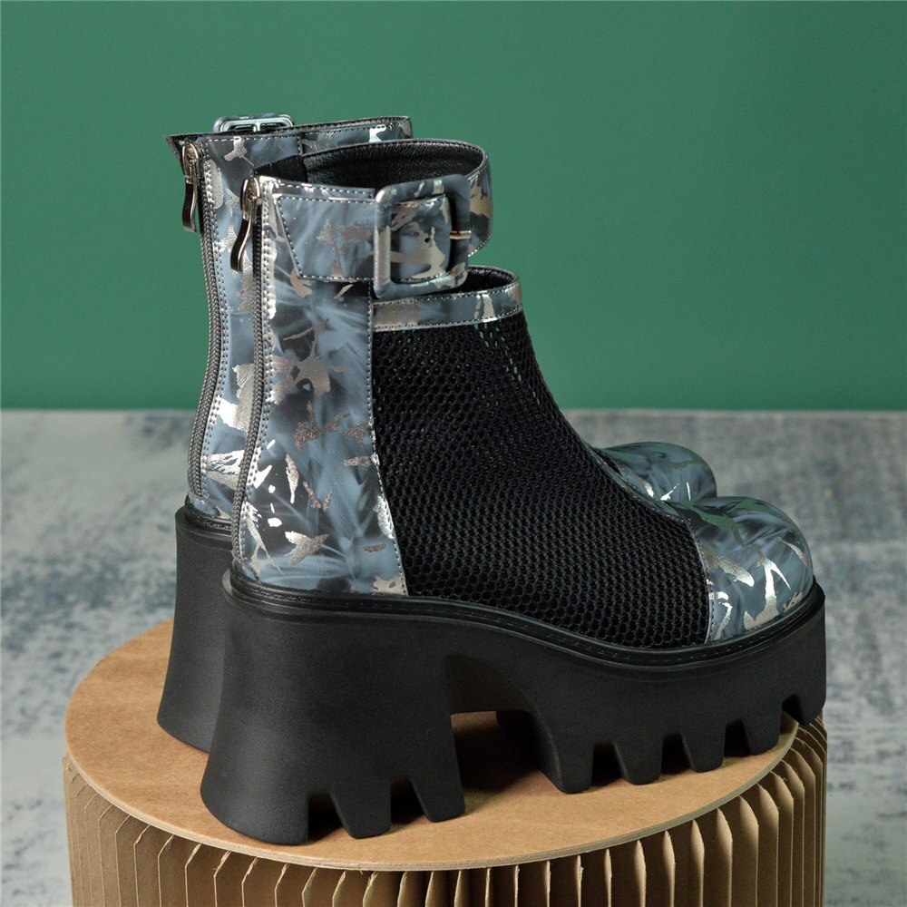 A Heaviness In My Head Ankle Boots