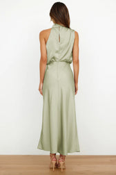 Sleeveless Off Shoulder Bodycon Elegant Maxi Dresses Wedding 29