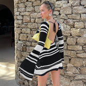 Backless Mini Dress