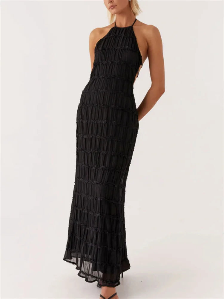 VIOLI MAXI DRESS Black