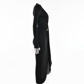 Party Robe Bodycon Deep V Neck Bandage Ladies Dress