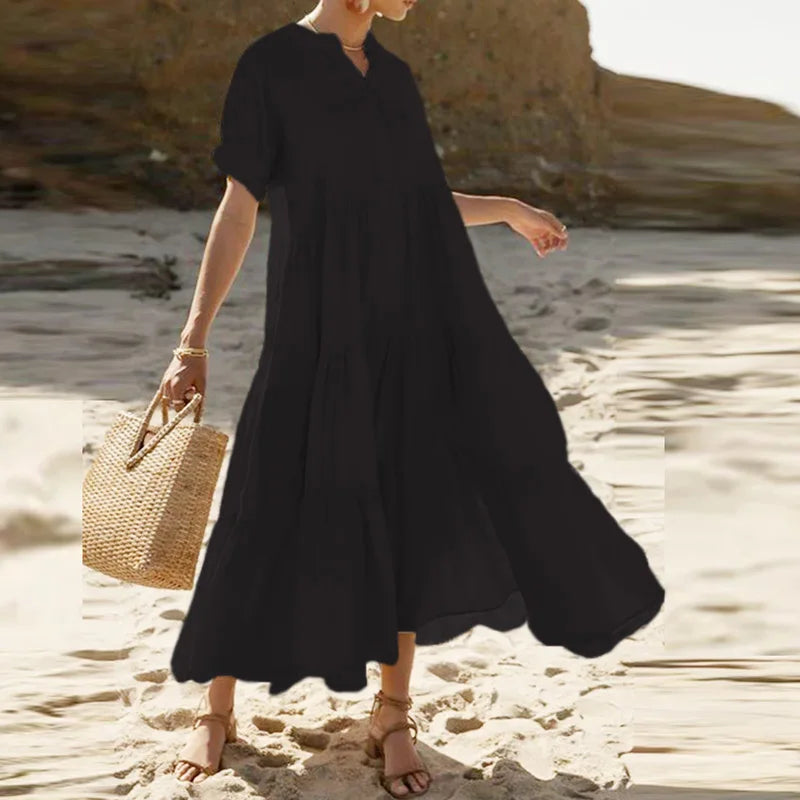 Gloria Minimalist Summer Dress Designer Edit