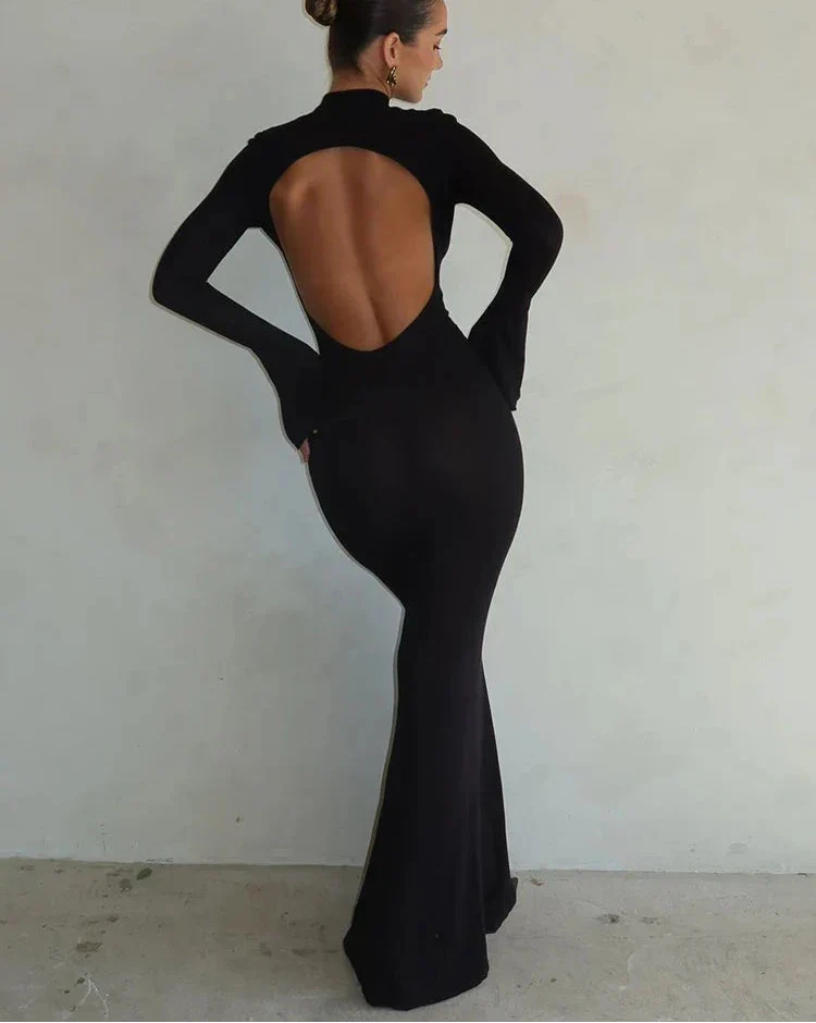 XENIA MAXI DRESS Black