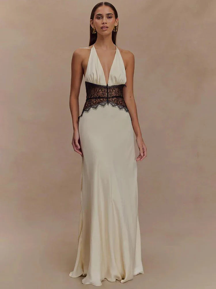 MARELA LACE MAXI DRESS White