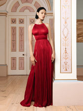 Backless Halter-Neck Dress