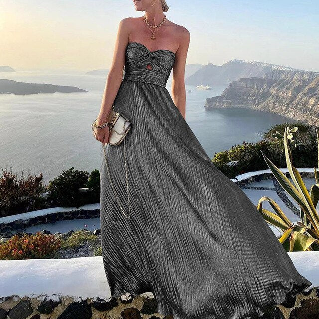 Lisandra Premium Casual and Effortless Dress Chic Silhouette Collection