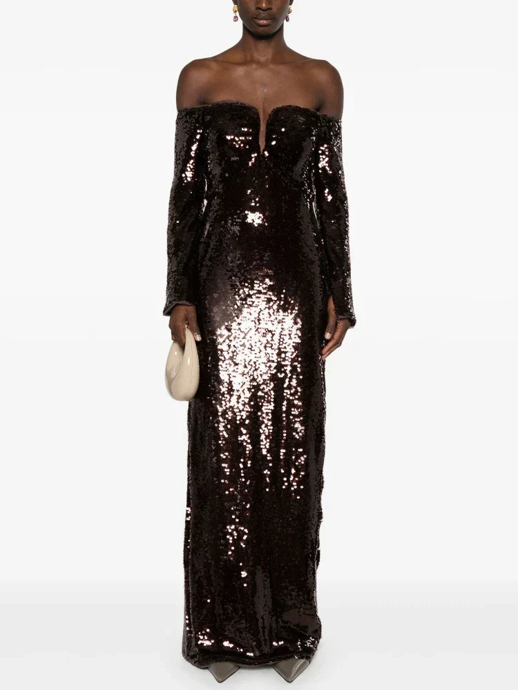 Patchwork Sheer Mesh Dress