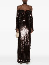 Patchwork Sheer Mesh Dress