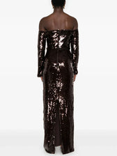 Patchwork Sheer Mesh Dress