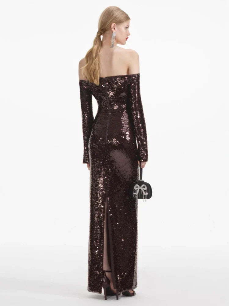Patchwork Sheer Mesh Dress
