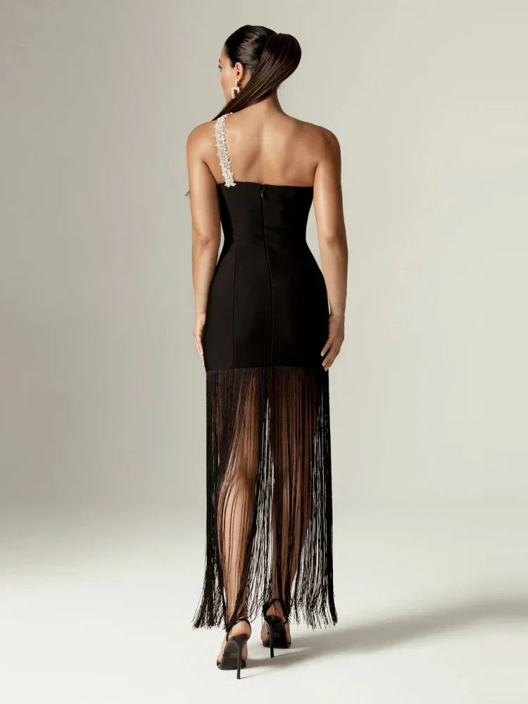 Fringe Party Dress
