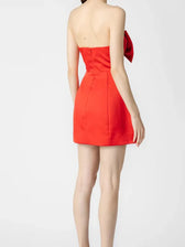 Satin Mini Dress