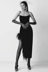Backless Midi Dress
