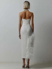 Backless Midi Dress