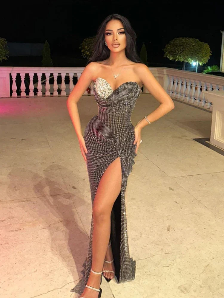Sequin Maxi Dress