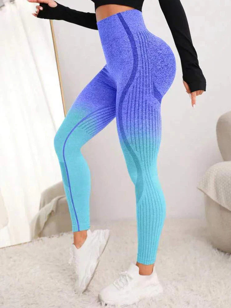 Gradient Seamless Gym Fitness Workout Yoga Legging