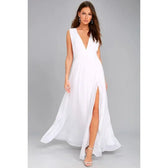 Backless Sheer Mesh Maxi Dress