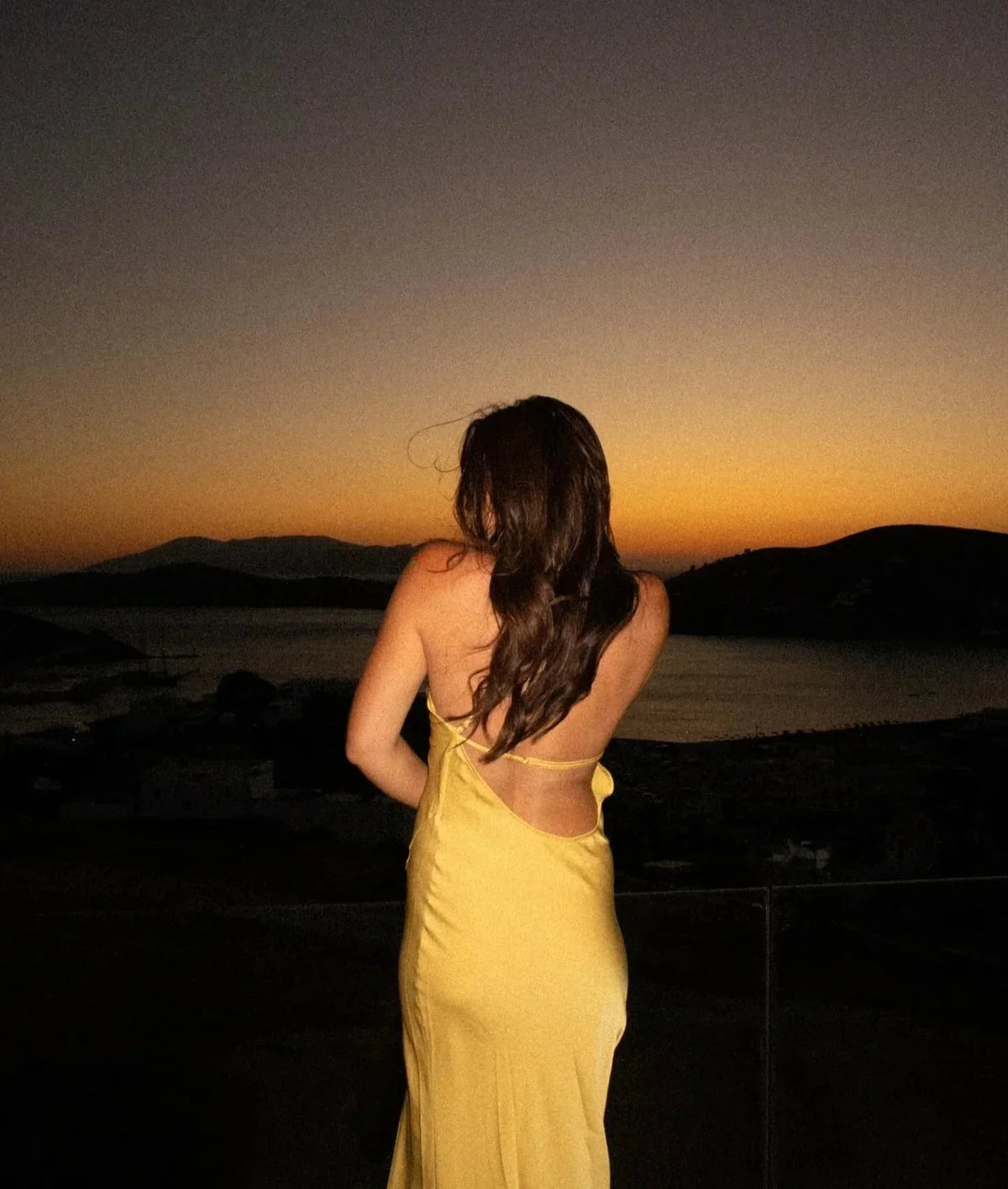 Satin Backless Asymmetric Strap Low Back Slip Maxi Dress 11
