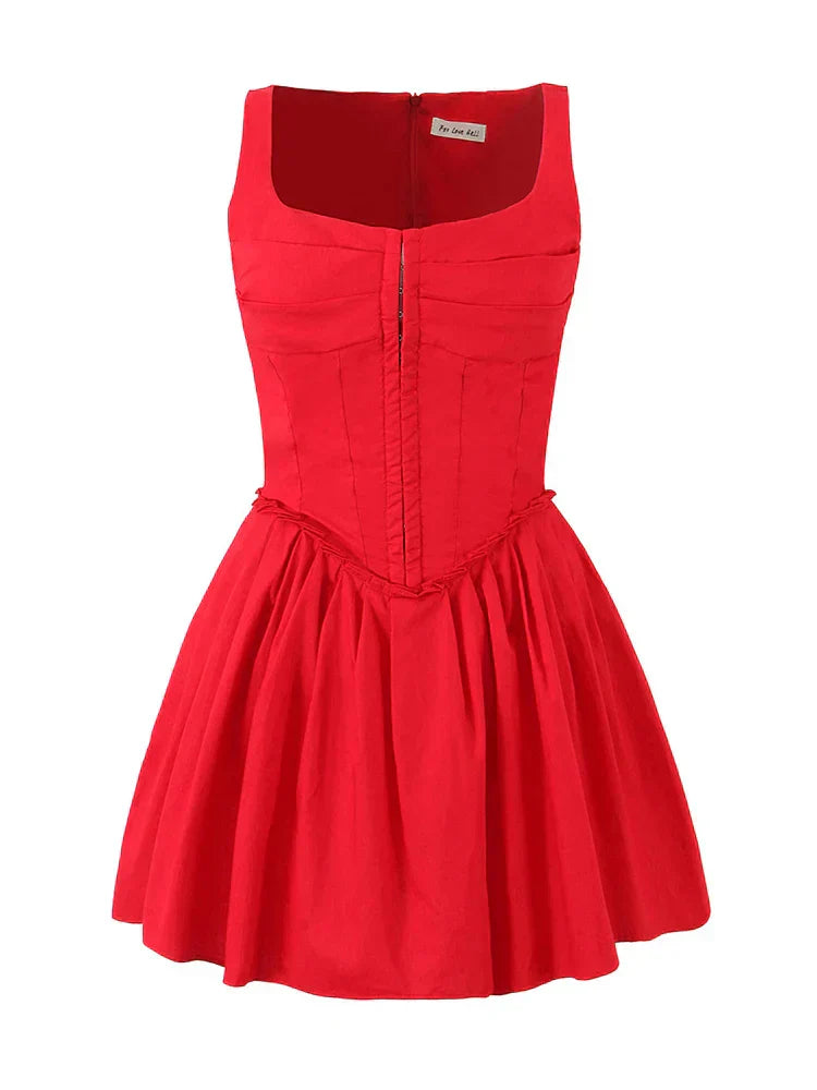 JIANNA MINI DRESS Red